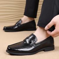 Mocassins Penny pour hommes à semelle souple, confortables, décontractés, à enfiler, pour le bureau et les occasions habillées