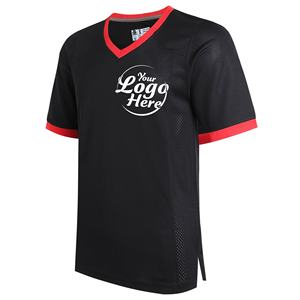 Camiseta de fútbol de OEM para hombre, camiseta de entrenamiento de gimnasio unisex, Camiseta deportiva informal que absorbe la humedad - Product Image 6