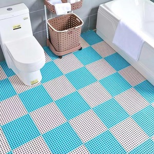 Tapis de bain antidérapant en PVC, tapis de salle de bain en maille souple, tapis antidérapant en plastique, tapis de massage des pieds, tapis de toilette à emboîtement, tapis de douche - Product Image 6