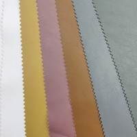 Tissu en cuir PU souple pour vêtements, simili peau de mouton