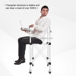 Carrito de recogida de pelota de <span class=keywords><strong>tenis</strong></span> ajustable, cesta de pickleball de <span class=keywords><strong>tenis</strong></span>, carrito de enseñanza plegable de béisbol con ruedas - Product Image 4