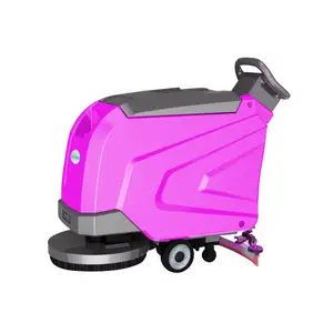 Electric Commercial Industrial Floor Washing Scrubber Dryer Hardwood Tile Automatic Floor Cleaning Machine