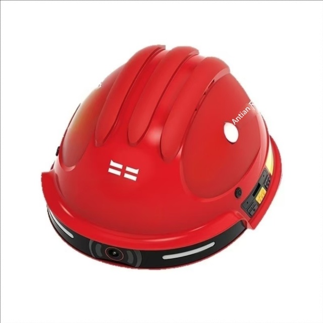 Cr-001 Smart Helmet 4g Remote Monitoring Positioning Intercom & Camera Charging Safety Hard Hat for Engineering