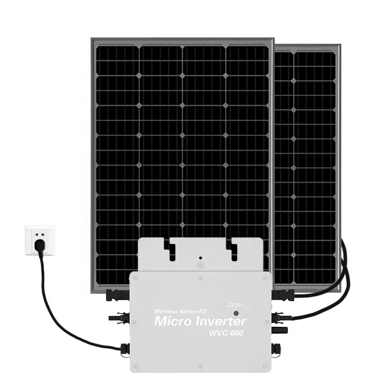 Grid Tie Solar Home Used Duo Micro Inverter 600W 800W 1600W