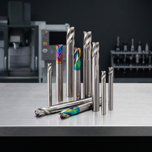 MOLDINO Tungsten Carbide Standard End Mill Cutter High Precision 2/3 Flutes 3-25mm Diameter CNC Milling <b>Machining</b> Tool - Product Image 3