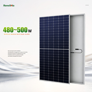 Paneles Solares Industriales <span class=keywords><strong>Renesola</strong></span>, Tipo N, Monofaciales, de Vidrio, 480W 490W 500W, Mejor Precio, Gran Venta - Product Image 1