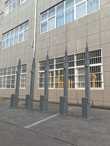 Mástil de Antena Telescópico de FRP de 10 m Personalizado YANGBO con Carro de Transporte - Product Image 6