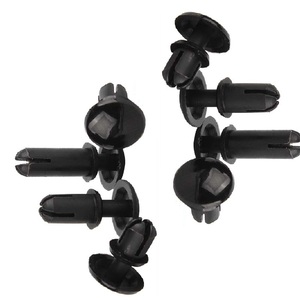 Rivets en nylon noir de type R, rivets en plastique <span class=keywords><strong>à</strong></span> poussée, clips pour carte en plastique PC, rivets mâle-femelle R2 R3 R4 R5 R6 - Product Image 4