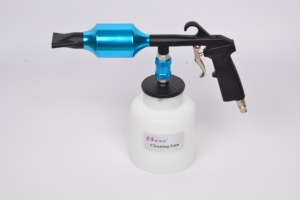 Pistolet de nettoyage pneumatique à connexion rapide 1/4'' avec réservoir, nettoyeur de compartiment moteur, pulvérisateur pour nettoyage de poussière de frein, outil en stock - Product Image 5