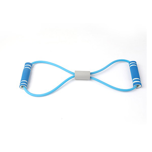 Conozca el expansor de pecho con banda de resistencia, el equipo de fitness con banda de resistencia para soporte de espalda, y el ejercitador de hombros y cuello en forma de ocho. - Product Image 1