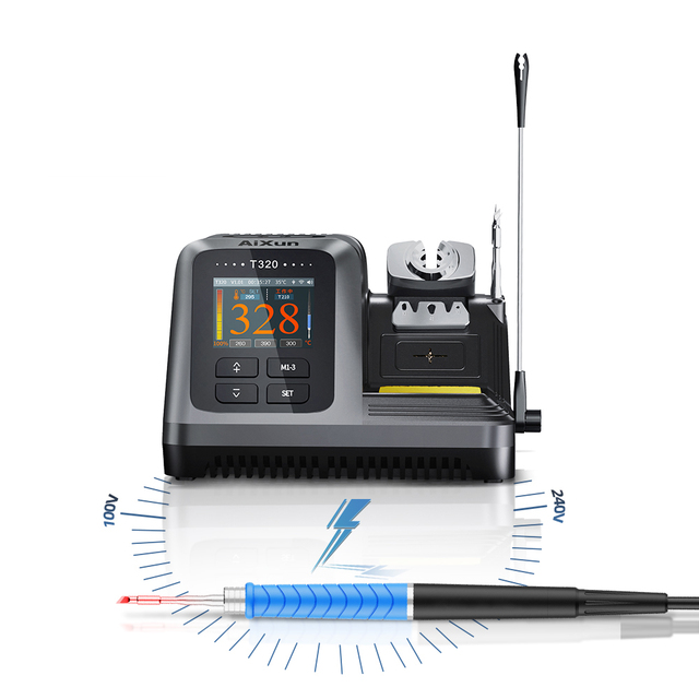 AIXUN T320 Intelligent Soldering Station Precision Rework Tools T245 T210 Soldering Iron Tip for Repair Mobile Phone