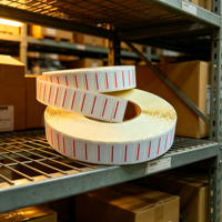 Étiquettes autocollantes personnalisées pour impression de logo, rouleaux d'étiquettes de prix pour balances de supermarché, autocollants pour aliments, vêtements et emballages alimentaires