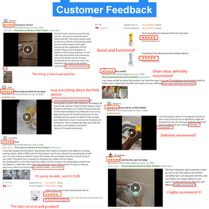 Wholesale Pet SPA <b>Bath</b> Automatic Cat <b>Dog</b> Soap Dispenser Shampoo Foam Maker Containment Guide for <b>Dog</b> <b>Bath</b> - Product Image 5