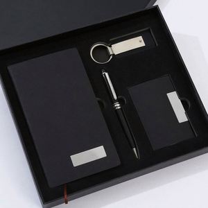 Executive Gift <b>Set</b> Custom PU Leather A6 <b>Notebook</b> & Digital Printed Keychain-Promotional Corporate Gifts & Office Essentials - Product Image 2