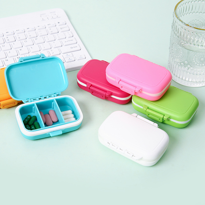 Personal Care Medicine Box Daily Pill Organizer Portable Medicine Box for Personal Health Care
