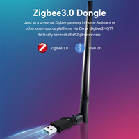 ZigBee Hub Home Assistant ZigBee 3,0 Dongle USB Gateway Aplicación de plástico para control de voz Garaje al aire libre para hoteles Versión de EE. UU.