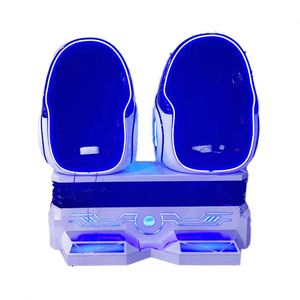 Silla VR Egg, Cine de Acción 9D, Asientos Dobles, Gafas de Realidad Virtual, Simulador de Movimiento, Equipo de Arcade Interior en Venta - Product Image 4