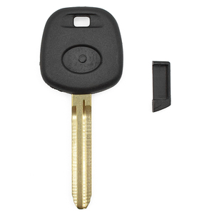 Coque de clé de voiture intelligente avec transpondeur, lame vierge et puce de remplacement pour clé de véhicule - Product Image 1