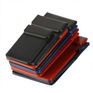 Porte-notes en cuir modèle 6150 en forme de portefeuille pour table de salle à manger, notes de boissons d'hôtel, clip de cuisine, tableau de commandes, ticket de réception - Product Image 1
