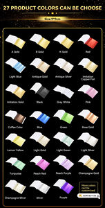 台湾模造金葉箔シート9cm家具装飾用工場直販 - Product Image 5