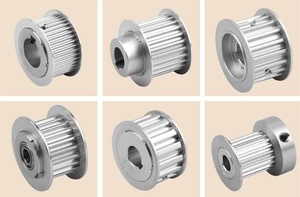 Aluminum Pilot Bore AT5, AT10 Synchronous Drive Timing Sheaves <b>Wheels</b> - Product Image 6