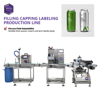 Machine de capsulage et d'étiquetage automatique professionnelle de bureau pour bouteilles, flacons, produits cosmétiques, boissons, eau pure, liquides, huiles et gels