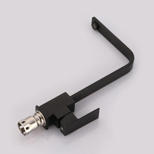 Reloj inteligente de cocina con caño de estreno mundial, rotación de 360 grados y luego grifo mezclador, grifo de lavabo de acero inoxidable para cocina, negro clásico - Product Image 3