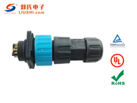 Konektor Tumpuk New Energy M25-2+1+5 40A Inti Tembaga Tahan Korosi Berisolasi PVC Nylon untuk Kabel Rumah
