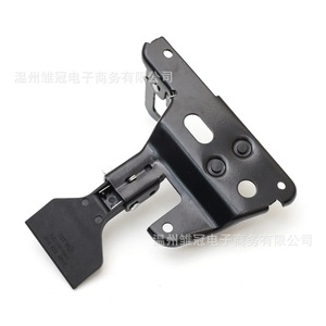 Cerradura de Capó para Audi 8E0 823 480, Pieza de Repuesto de Metal Negro para Modelos B7 - Product Image 2