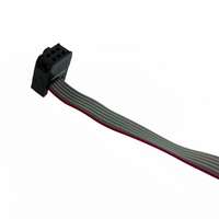 Penjualan Panas Kabel FFC013 FFC Pitch 2.0mm Perakitan Kabel dengan Selubung PVC Abu-abu 2*3P Pita Fleksibel Elektronik Panjang Dapat Disesuaikan Bersertifikasi REACH CE