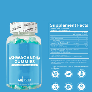 Ekstrak <span class=keywords><strong>Ashwagandha</strong></span> OEM, suplemen <span class=keywords><strong>Ashwagandha</strong></span>, permen karet <span class=keywords><strong>Ashwagandha</strong></span> - Product Image 5