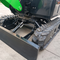 Mini-excavatrice sur chenilles Briggs & Stratton, 1,8 tonne, 2 tonnes, mini-pelle agricole, livraison gratuite, nouveau prix d'usine en Chine, vente