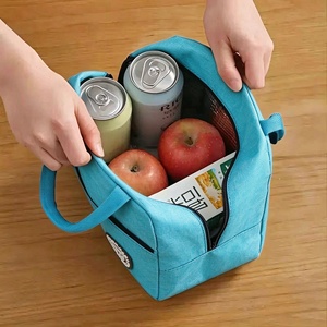 Factory Custom Reusable Grocery Shopping Customized Logo Insulated Thermal Eco Friendly Polyester 15-20L Handled Cooler <b>Bag</b> - Product Image 4