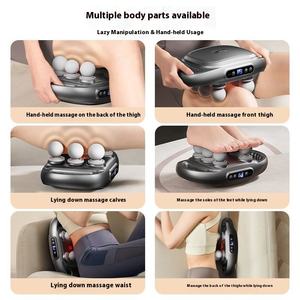 Masajeador de relajación muscular multifuncional inalámbrico de 12 cabezas para hombres y mujeres, Facia especial, pistola corporal, membrana para el cuello, características de calor - Product Image 2
