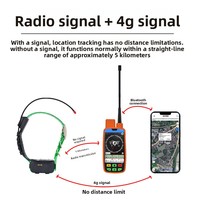 Rastreador de Perros DASHAN T18-GPS, el Más Vendido Transfronterizo, con Rastreo Satelital Beidou y Entrenamiento con Descarga Eléctrica, Funciona en Áreas sin Señal