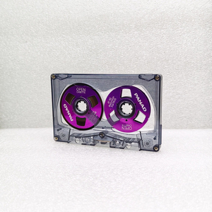 Cinta de Audio Transparente Morada en Oferta, 50 Minutos, Bobina Metálica, para Grabación DIY, Decoración Vintage para el Hogar, Reproductor de Música Retro - Product Image 5