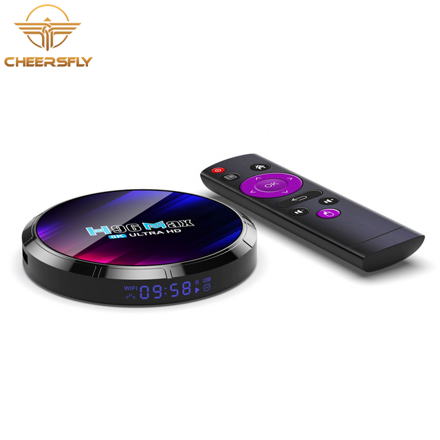 2023 New 8K H96 MAX TV Box 4GB 64GB RK3528 2.4G/5G Wifi 4K Set Top Box Google Play IPTV