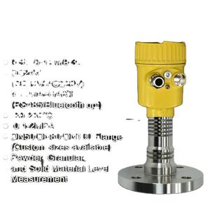 80GHz High-Precision <strong>Radar</strong> <strong>Level</strong> <strong>Transmitter</strong> DN50/DN80/DN100 High-Frequency Liquid/Solid <strong>Level</strong> Sensor High-Temperature - Product Image 3