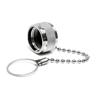Capuchon anti-poussière mâle avec chaîne pour connecteur RF, couvercle de protection