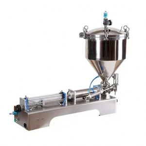 Machine de remplissage pneumatique semi-automatique G1WTH pour crème, confiture et pâte, avec chauffage et trémie agitante - Product Image 5