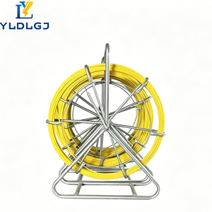 Cable <span class=keywords><strong>de</strong></span> <span class=keywords><strong>fibra</strong></span> <span class=keywords><strong>de</strong></span> <span class=keywords><strong>vidrio</strong></span> para <span class=keywords><strong>pasacables</strong></span> <span class=keywords><strong>de</strong></span> 6 mm y 4 mm, varilla <span class=keywords><strong>de</strong></span> instalación no conductora para conductos, serpiente <span class=keywords><strong>de</strong></span> instalación para comunicación - Product Image 1