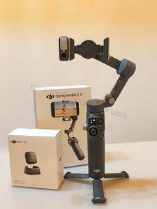 DJI Osmo Mobile 8 d'origine, autonomie de la batterie de 10 heures, charge du <span class=keywords><strong>téléphone</strong></span> <span class=keywords><strong>portable</strong></span>, stabilisateur à trois axes offrant une forte amélioration de la stabilité - Product Image 3