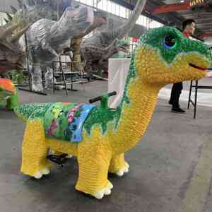 Máquina de Juego Infantil para Interiores/Exteriores, Dinosaurio Animatrónico de Fibra de Vidrio para Centros Comerciales y Parques de Aventuras - Product Image 3
