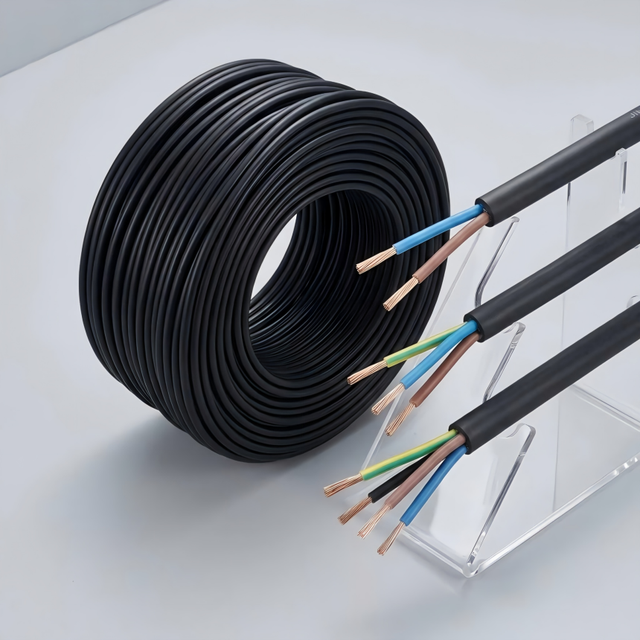 Premium YZW H05RN-F 0.75mm 1.0mm² Flexible Rubber Cable 2 3 4 Core Industrial Electrical Wire for Outdoor Use