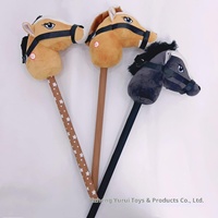 Cheval en peluche à monter, pour spectacles de maternelle, jeux en plein air, accessoires de photographie, jouets de cheval de Troie pour enfants