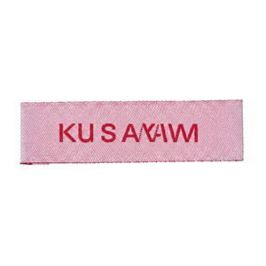 Fabriqué au Pakistan, étiquette tissée légère de haute qualité, écologique, design personnalisé, nouveau stock - Product Image 1