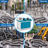 Machine à cintrer les tuyaux hydrauliques en gros, cintreuse de tubes OEM pour distributeur, conteneur mixte