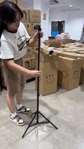 210cm mới đa chức năng có thể điều chỉnh cho điện thoại tiktok sống máy ảnh nhiếp ảnh Ánh sáng đứng di động có thể gập lại chân máy đứng - Product Image 4