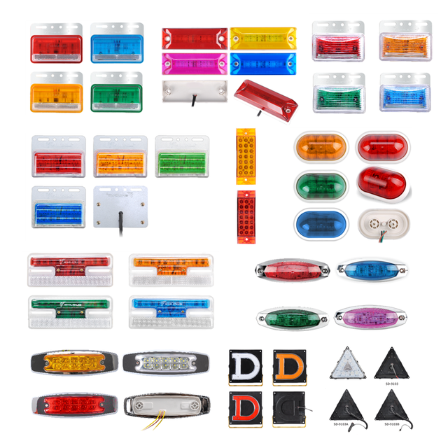 LED Side Lights for Truck High Quality High Lumen Newest 12V 24V Side Marker Lights