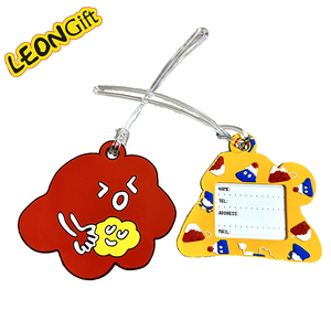 Leon Quà Tặng Biểu Tượng Tùy Chỉnh Hành Lý Tên Túi Tag 2D & 3D Chết Cắt Mềm PVC & Cao Su Móc Chìa Khóa - Product Image 4